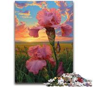 1000 Pieces Jigsaw Puzzles For Teens And Adults Magical Crimson Flower Teenager Puzzles,for Challenging Toy Game And Family Play (75x50cm)