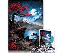 1000 Pieces Jigsaw Puzzles For Teens And Adults Magical Mount Fuji 1000 Piece Jigsaw,Wishlist with Santa Claus for And Age 14 50x75cm