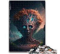 1000 Pieces Jigsaw Puzzles For Teens And Adults Magical Tree Challenging Game And Family Play Educational Game for Birthday, Chrismas 26x38cm