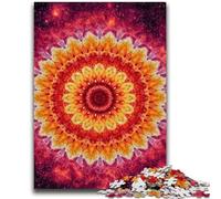 1000 Pieces Jigsaw Puzzles For Teens And Adults Mandala Pattern Stress Reliever Difficult Challenge Unique Home Decor And Gifts 26x38cm