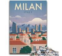 1000 Pieces Jigsaw Puzzles For Teens And Adults Milan Challenging To Complete But Fun And Humorous Birthday Present, Gifts, Wall Art (size 38x52cm)