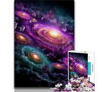 1000 Pieces Jigsaw Puzzles For Teens And Adults Milky Way Adult Puzzles,Perfect for Game Nights, Colorful Toy for Home Gift (size 75x50cm)