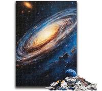 1000 Pieces Jigsaw Puzzles For Teens And Adults Milky Way Galaxy Educational Stress Relief Toy Parent-child Interaction for And Age 14 50x75cm