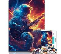 1000 Pieces Jigsaw Puzzles For Teens And Adults Music Astronaut Adult Jigsaw,Educational Games Wall Decoration Unique Birthday And Xmas Gifts (size 75x50cm)
