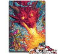 1000 Pieces Jigsaw Puzzles For Teens And Adults Mysterious Dragon Decompressing Intellectual Educational Toy Great Gifts And Toys 50x75cm