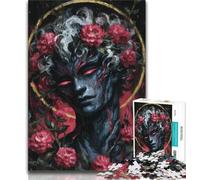 1000 Pieces Jigsaw Puzzles For Teens And Adults Mysterious Elf Girl,Challenging Game Toys for Is Ideal As A Gift for The Whole Family (75x50cm)