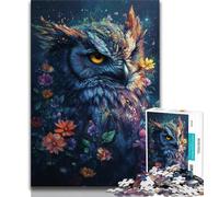 1000 Pieces Jigsaw Puzzles For Teens And Adults Mysterious Owl Adult Jigsaw,Educational Toys & Games for Adults And Teenagers (size 38x26cm)