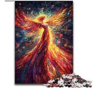 1000 Pieces Jigsaw Puzzles For Teens And Adults Mysterious Phoenix Girl, for Age 14 Years And over Home Decor As A Gift for The Whole Family And Friends (Size 26x38cm)