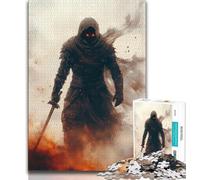 1000 Pieces Jigsaw Puzzles For Teens And Adults Neon Ninja Warrior 1000 Pieces for Adults,Stress Reliever Staycation Kill Time Parent-child Interaction 75x50cm