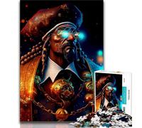1000 Pieces Jigsaw Puzzles For Teens And Adults Pirate Captain Adult Jigsaw,Educational Games Wall Decoration Unique Birthday And Xmas Gifts (size 75x50cm)