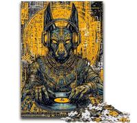 1000 Pieces Jigsaw Puzzles For Teens And Adults Pop-art Anubis Stress Reliever Difficult Challenge Unique Home Decor And Gifts 50x75cm