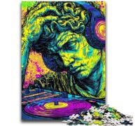1000 Pieces Jigsaw Puzzles For Teens And Adults Pop-art Michelangelos David Statue Stress Reliever Difficult Challenge Unique Home Decor And Gifts 50x75cm