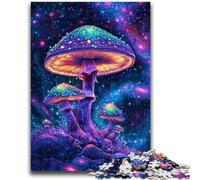 1000 Pieces Jigsaw Puzzles For Teens And Adults Psychedelic Mushrooms Puzzles for Adults,Unique Birthday And Gifts for Age 14 Years Up (38x26cm)