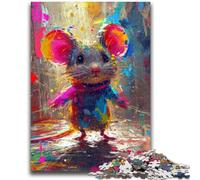 1000 Pieces Jigsaw Puzzles For Teens And Adults Smiling Baby Mouse Puzzles for Adults,Learning Educational Toys Family Games Gifts for Friends And Family (38x26cm)