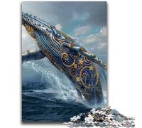 1000 Pieces Jigsaw Puzzles For Teens And Adults Space Whale Teenager Puzzles,for Challenging Toy Game And Family Play (75x50cm)