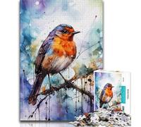 1000 Pieces Jigsaw Puzzles For Teens And Adults Sparrow on The Tree Teenager Puzzles,for Challenging Toy Game And Family Play 26x38cm