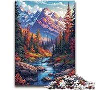1000 Pieces Jigsaw Puzzles For Teens And Adults Strange And Beautiful Mountains Brain Teaser Game Wall Decoration Unique Birthday And Xmas Gifts 26x38cm