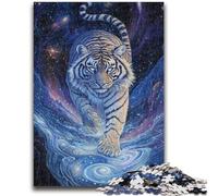 1000 Pieces Jigsaw Puzzles For Teens And Adults The Celestial Tiger Puzzles for Adults,Unique Birthday And Gifts for Age 14 Years Up (38x26cm)