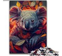 1000 Pieces Jigsaw Puzzles For Teens And Adults The Cozy Koala, Family Game Stress Reliever Difficult Challenge A Work of Art for Ages 14+ (Size 50x75cm)
