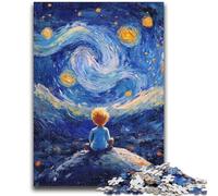 1000 Pieces Jigsaw Puzzles For Teens And Adults The Little Prince of The Night Sky Brain Teaser Game Educational Game for Birthday, Chrismas for for Age 14 26x38cm