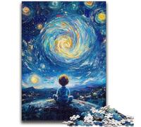 1000 Pieces Jigsaw Puzzles For Teens And Adults The Little Prince of The Night Sky Brain Teaser Game Educational Game for Birthday, Chrismas for for Age 14 26x38cm