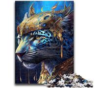 1000 Pieces Jigsaw Puzzles For Teens And Adults The Majestic Jaguar Educational Stress Relief Toy Parent-child Interaction for And Age 14 38x26cm