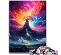 1000 Pieces Jigsaw Puzzles For Teens And Adults The Tree of Life Teenager Puzzles,is Ideal As Gifts for The Whole Family for Age 14 (26x38cm)