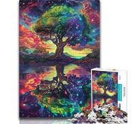 1000 Pieces Jigsaw Puzzles For Teens And Adults Tree of Life,Challenging Game Toys for Is Ideal As A Gift for The Whole Family (38x26cm)