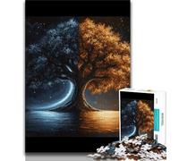 1000 Pieces Jigsaw Puzzles For Teens And Adults Tree of Life,for Educational Game Challenge Toy Artists Collection,Fine Art 38x26cm