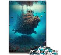 1000 Pieces Jigsaw Puzzles For Teens And Adults Underwater World for And 14 Years And over Interesting Stress Reduction Gifts for Friends And Family 26x38cm