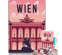 1000 Pieces Jigsaw Puzzles For Teens And Adults Vienna,for Educational Game Challenge Toy Deal As Gifts for The Whole Family (75x50cm)