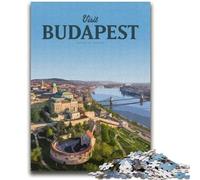 1000 Pieces Jigsaw Puzzles For Teens And Adults Visit Budapest Challenging Game And Family Play Educational Game for Birthday, Chrismas (size 38x52cm)