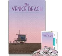 1000 Pieces Jigsaw Puzzles For Teens And Adults Visit Venice Beach,Challenging Game Toys for Is Ideal As A Gift for The Whole Family (75x50cm)