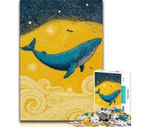 1000 Pieces Jigsaw Puzzles For Teens And Adults Whale Adult Puzzles,learning Educational for Is Ideal As A Gift for The Whole Family 38x26cm