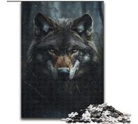 1000 Pieces Jigsaw Puzzles For Teens And Adults Wild Wolf, Educational Games Home Decoration Is Ideal As A Gift for The Whole Family 50x75cm