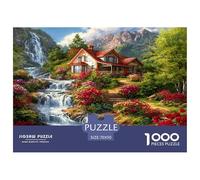 1000 Pieces Jigsaw Puzzles Gift Set - House Home Decoration Puzzle Building Challenging Jigsaw Great Gift for Adults 70x50cm/1000pcs