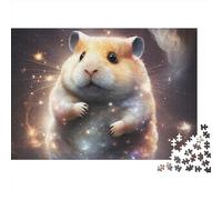 1000 Pieces Jigsaw Puzzles Hamster Puzzle for Adults for Adults And Teenagers Woodenboard Puzzles Great Gift for Adults 1000pcs (75x50cm)