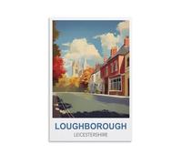 1000 Pieces Jigsaw Puzzles，Loughborough Leicestershire Posters Puzzle 1000 parts paper puzzle adult children learning toys family decompression game 70x50CM
