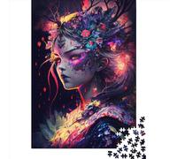 1000 Pieces Jigsaw Puzzles Manga Girl65 Creative Square Jigsaw Puzzles for Adults And Wooden Puzzles Challenging Game 1000pcs (75x50cm)