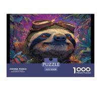 1000 Pieces Jigsaw Puzzles Mole Educational Games Jigsaw Wildlife Home Decoration Puzzle Great Gift for Adults 52x38cm/1000pcs