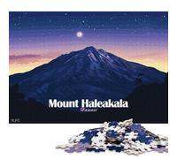1000 Pieces Jigsaw Puzzles Mount Haleakala, Hawaii at Night Creative Square Jigsaw Puzzles for Adults And Paper Puzzles Challenging Game 38x26cm/1000pcs