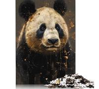1000 Pieces Jigsaw Puzzles Panda Imaginary Friend Creative Square Jigsaw Puzzles for Adults And Paper Puzzles Challenging Game 38x26cm/1000pcs