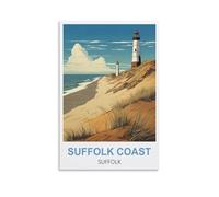 1000 Pieces Jigsaw Puzzles,Suffolk Coast Suffolk Lighthouse Posters Puzzle 1000 parts paper puzzle adult children learning toys family decompression game 38x26cm