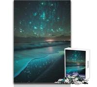 1000 Pieces Jigsaws Adults Puzzles A Bioluminescent Universe Toys Educational Games Difficult Challenge DIY Toys Size 38x52cm