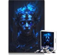 1000 Pieces Jigsaws Adults Puzzles A Woman Bound by Magic Toys Educational Games Difficult Challenge DIY Toys Size 38x26cm