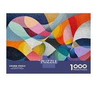 1000 Pieces Jigsaws Adults Puzzles Abstract Art Painting Wall Decor-8 Puzzle for Adults Brain Teaser Game Analysis And Logic for Is Ideal As A Gift 52x38cm/1000pcs