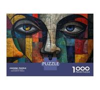 1000 Pieces Jigsaws Adults Puzzles Abstract Art Wall Decor Puzzle for Adults Brain Teaser Game Analysis And Logic for Is Ideal As A Gift 52x38cm/1000pcs