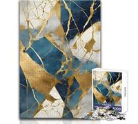 1000 Pieces Jigsaws Adults Puzzles Abstract Kintsugi Dreams Toys Educational Games Difficult Challenge DIY Toys Size 38x26cm