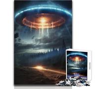 1000 Pieces Jigsaws Adults Puzzles Alien Invasion Toys Educational Games Difficult Challenge DIY Toys Size 38x26cm