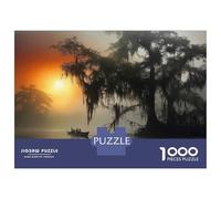 1000 Pieces Jigsaws Adults Puzzles Amazon River Sunset-1 Puzzle for Adults Brain Teaser Game Analysis And Logic for Is Ideal As A Gift 70x50cm/1000pcs